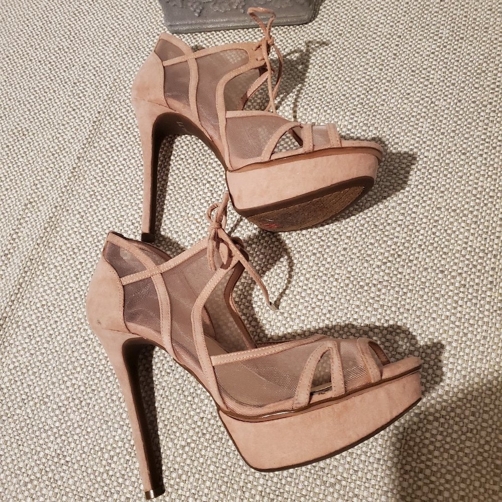 Jessica Simpson Suede Heels 10